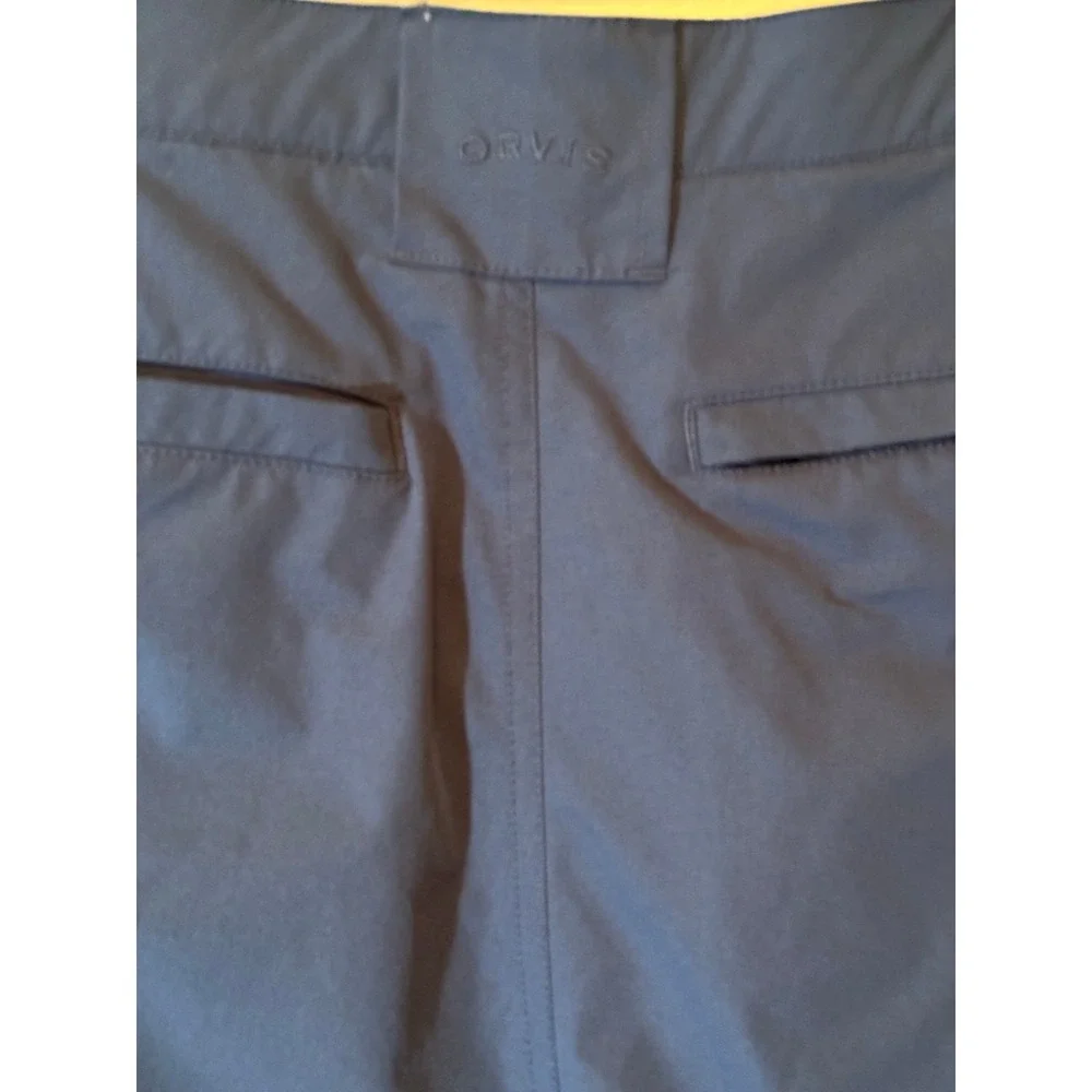 Orvis Men's Tech Shorts Size 38 Blue‎ Stretch Quick Dry Performance Outdoor